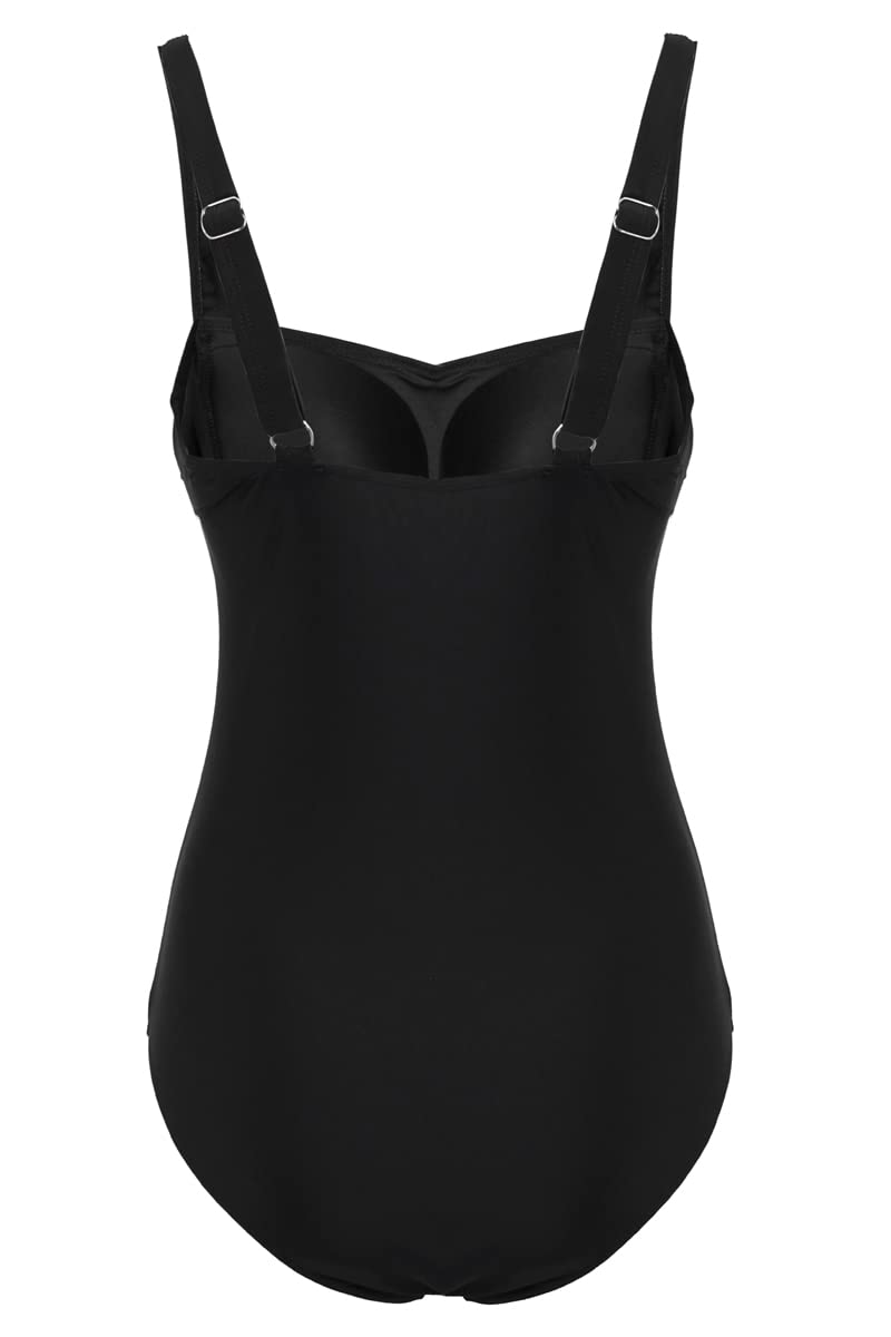 AOQUSSQOA Women One Piece Swimsuits Swimming Costume Swimwear Tummy Control Push Up Bathing Suits