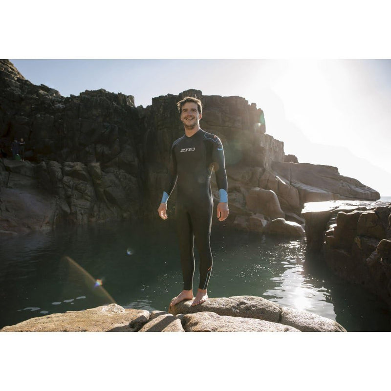 ZONE3 Men's Aspect 'Breaststroke' Wetsuit Open Water Swimming Full Body Suit For Diving, Surfing, Kayaking, Water Sports 2023 Model