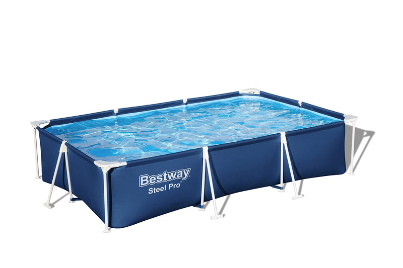 Bestway Steel Pro | Metal Frame Above Ground Pool, Family Outdoor Pool 13.1ft