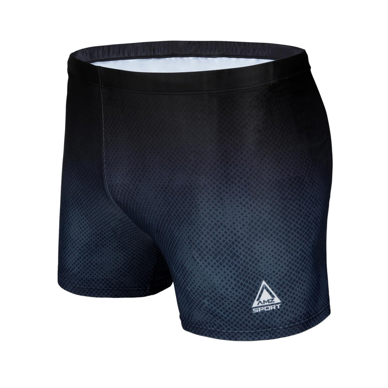 AMZSPORT Swimming Trunks Men, Quick Dry Swim Shorts Beach Board Swimwear