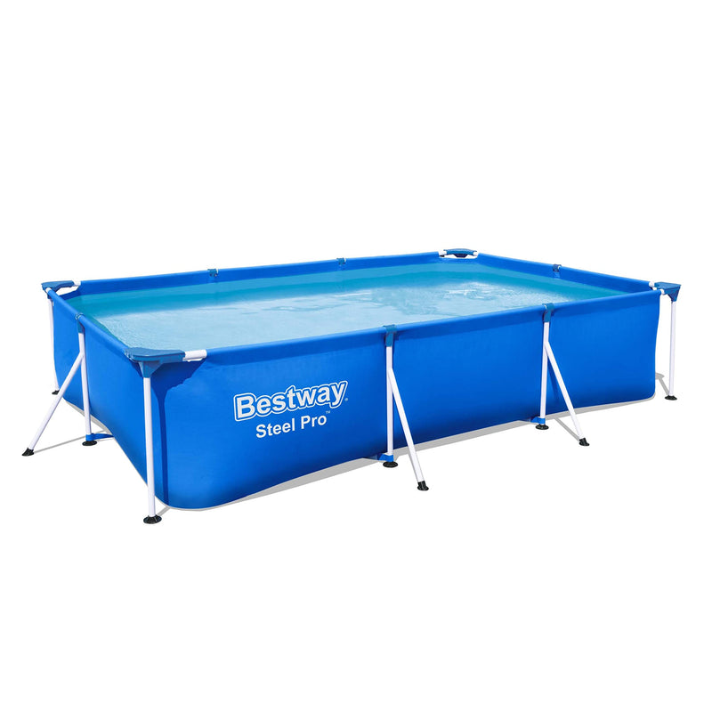 Bestway Steel Pro | Metal Frame Above Ground Pool, Family Outdoor Pool 13.1ft