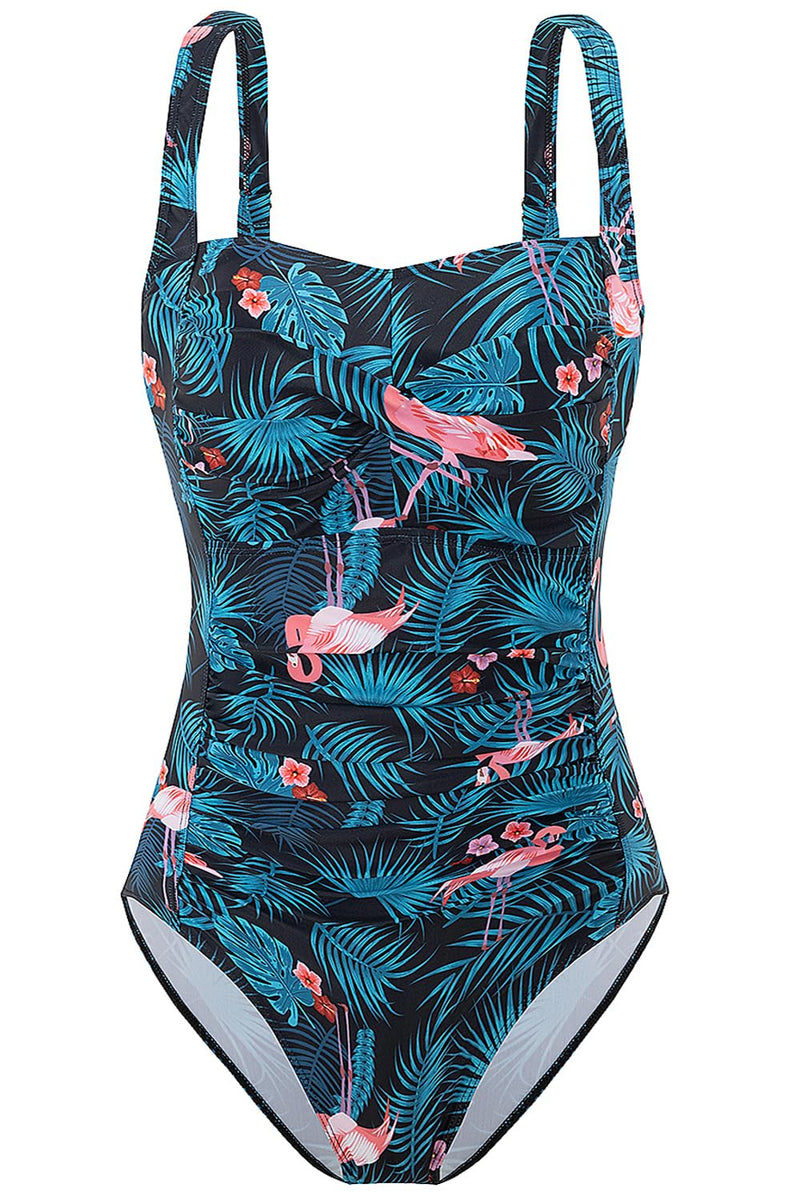 AOQUSSQOA Women One Piece Swimsuits Swimming Costume Swimwear Tummy Control Push Up Bathing Suits