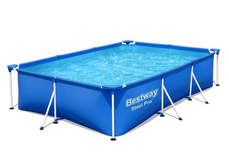 Bestway Steel Pro | Metal Frame Above Ground Pool, Family Outdoor Pool 13.1ft