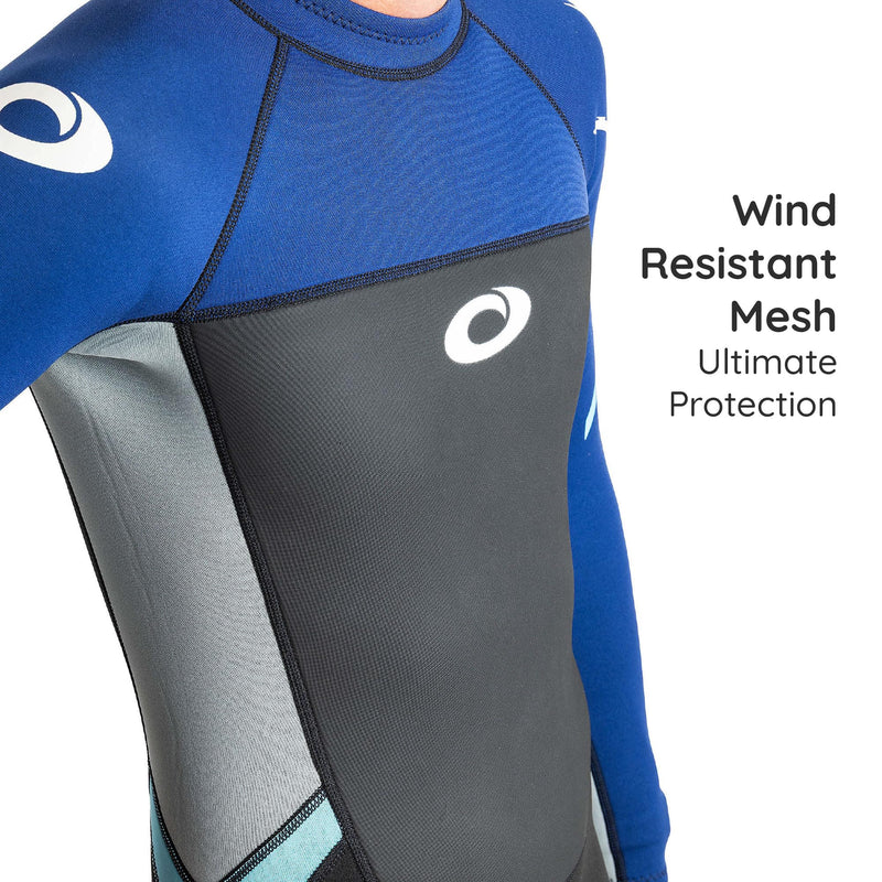 Osprey Men's Full Length 3 mm Summer Wetsuit, Adult Neoprene Surfing Diving Wetsuit, Origin